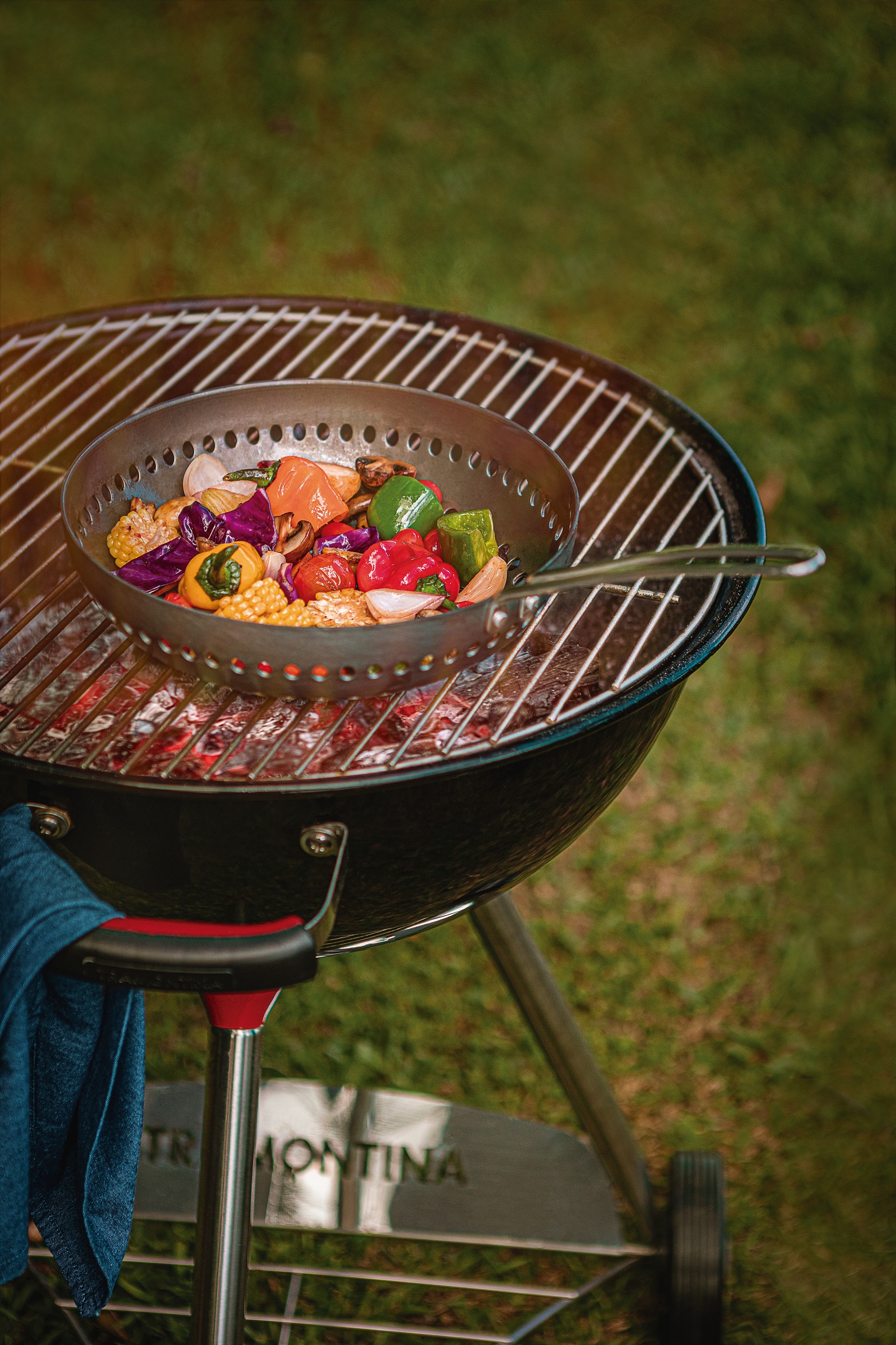 Сковорода ВОК для гриля Tramontina Barbecue, 26 см.