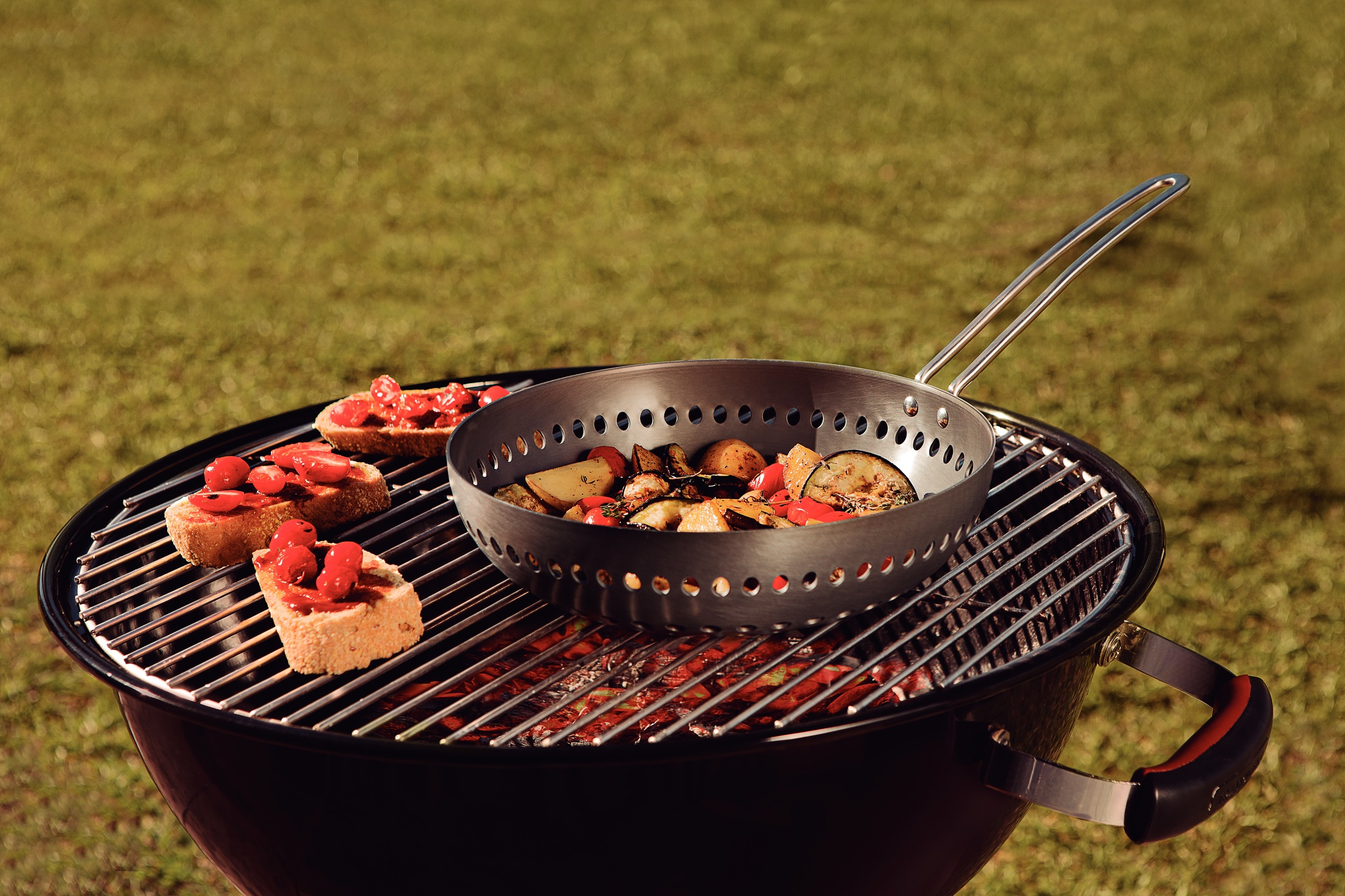 Сковорода ВОК для гриля Tramontina Barbecue, 26 см.