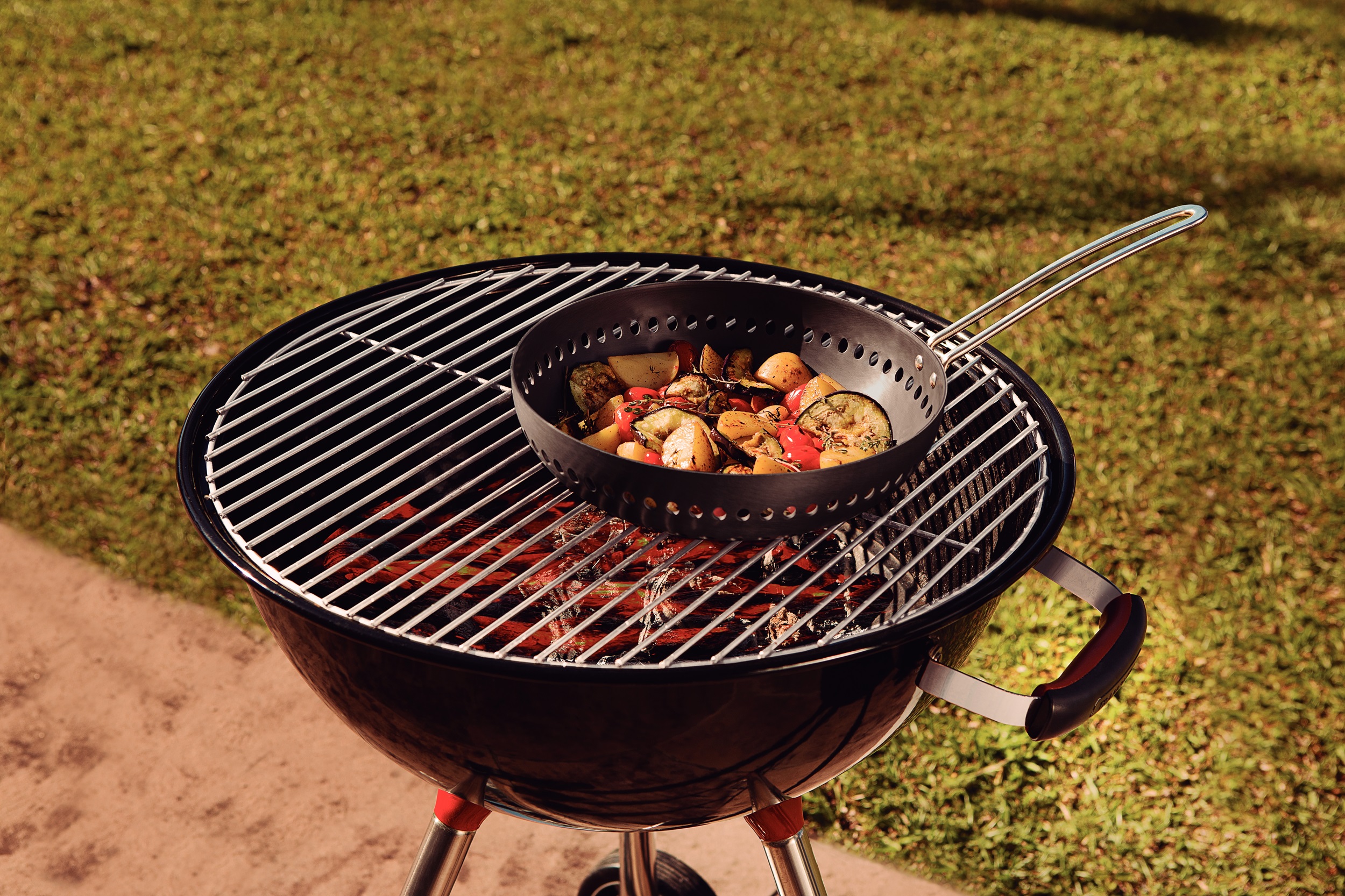 Сковорода ВОК для гриля Tramontina Barbecue, 26 см.