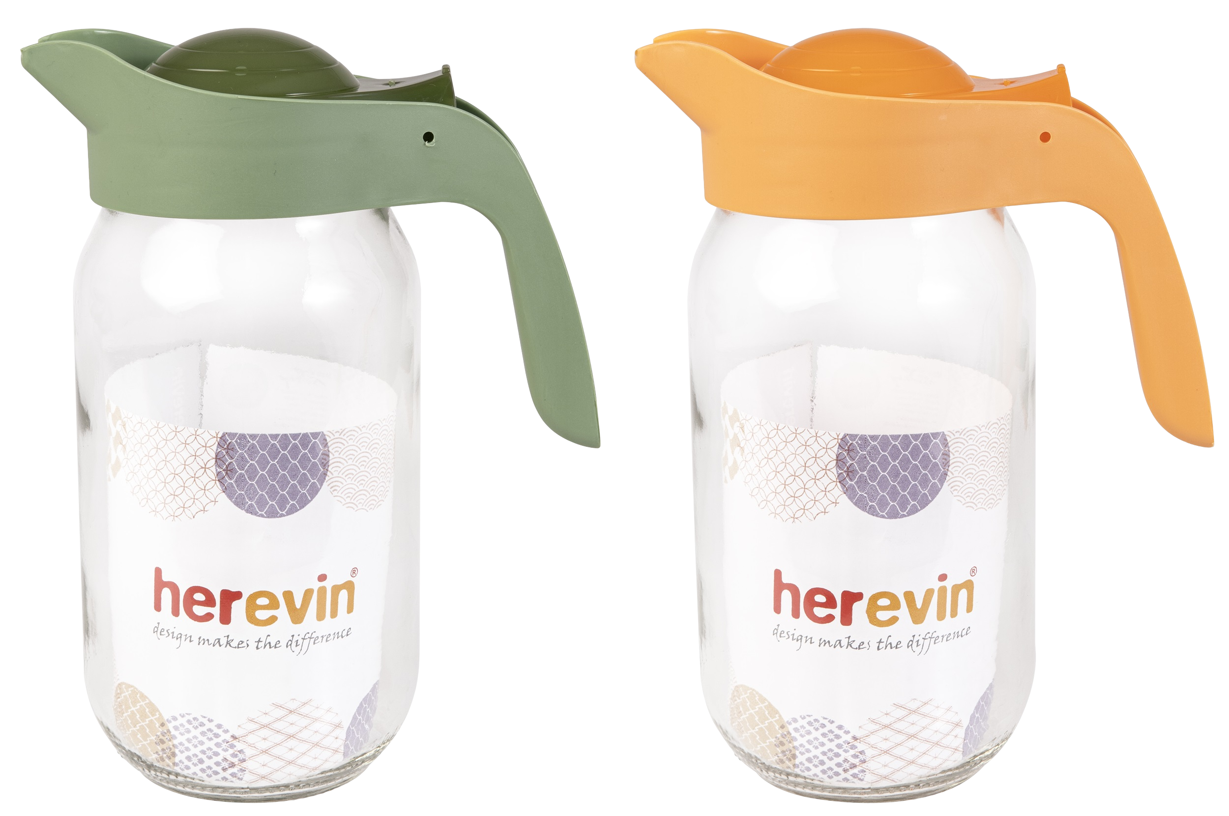 Глечик Herevin з дозатором та тримачем 1 л (111271-150)