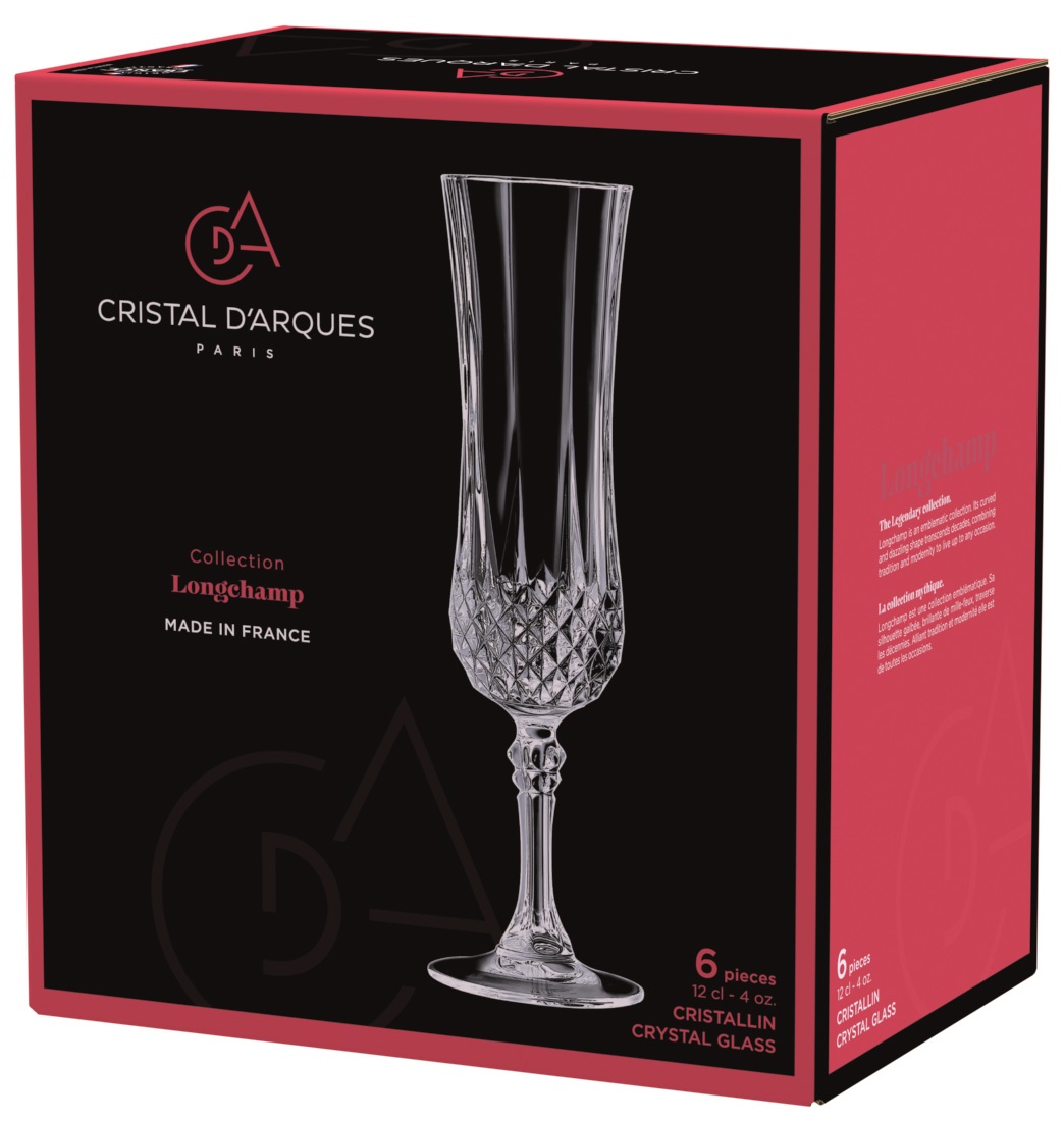 Набір келихів Cristal d'Arques Paris Longchamp, 6х140 мл