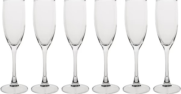 Набір келихів Luminarc Raindrop, 6х160 мл (V5929)