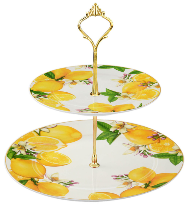 Блюдо Limited Edition Lemon, 2-ярусне