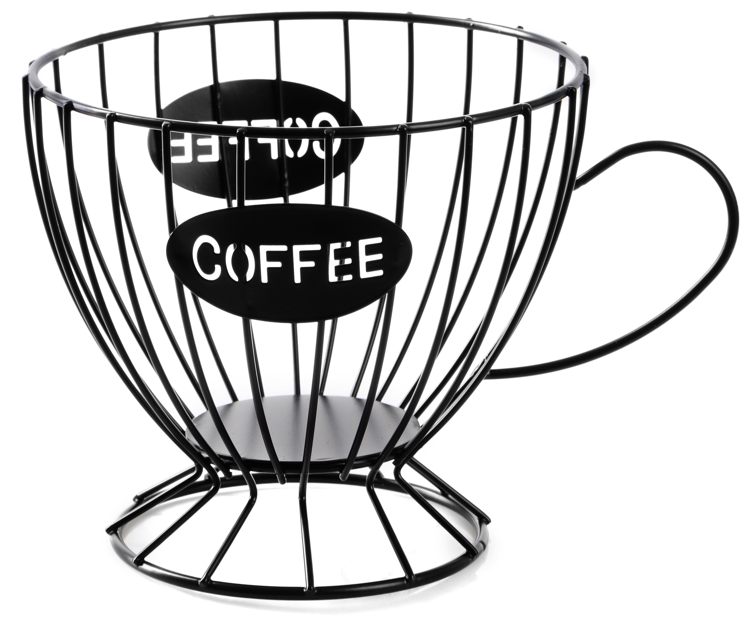 Ваза для фруктів Viva Lacy Cup Black