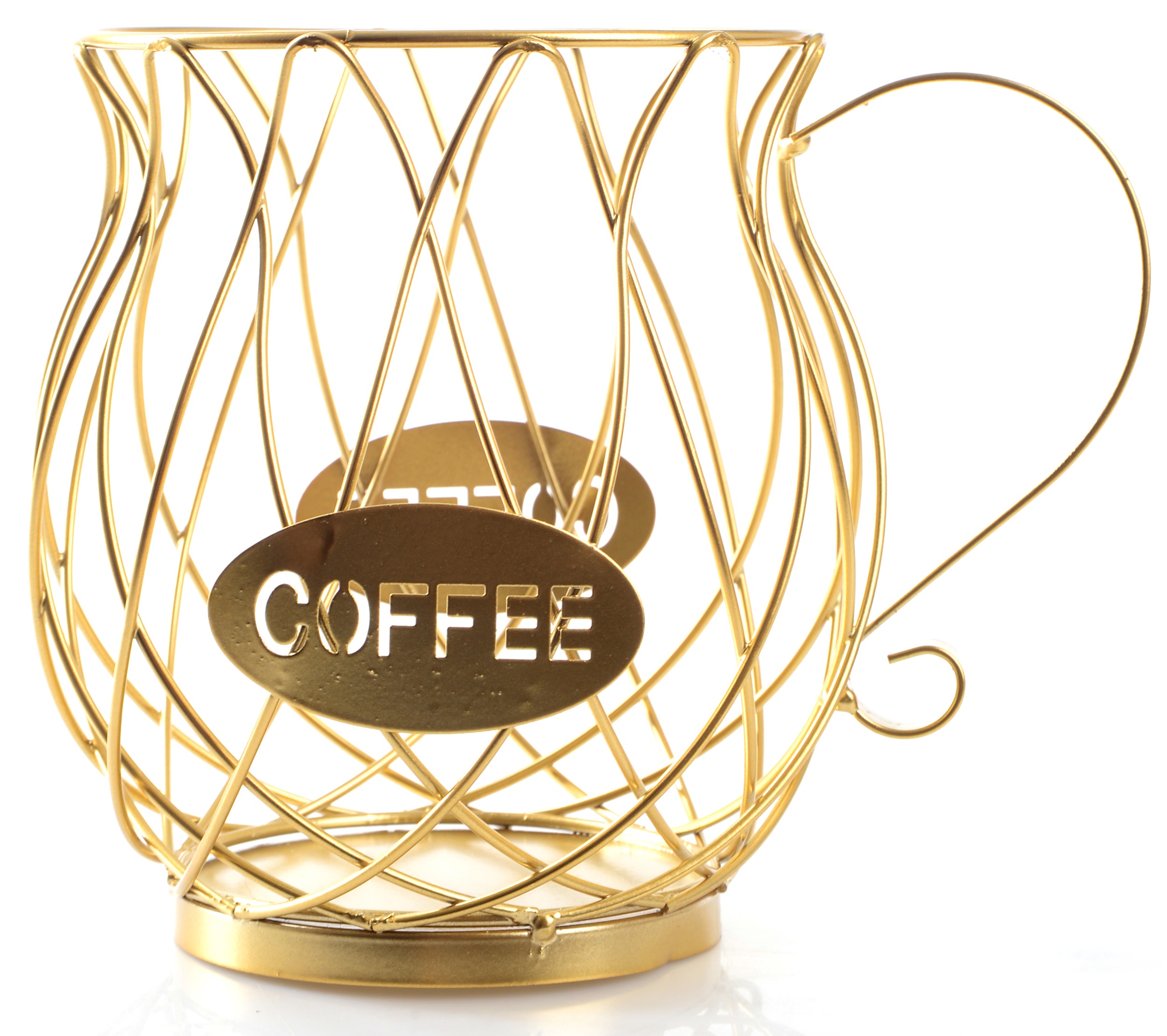 Ваза для фруктів Viva Lacy Mug Gold