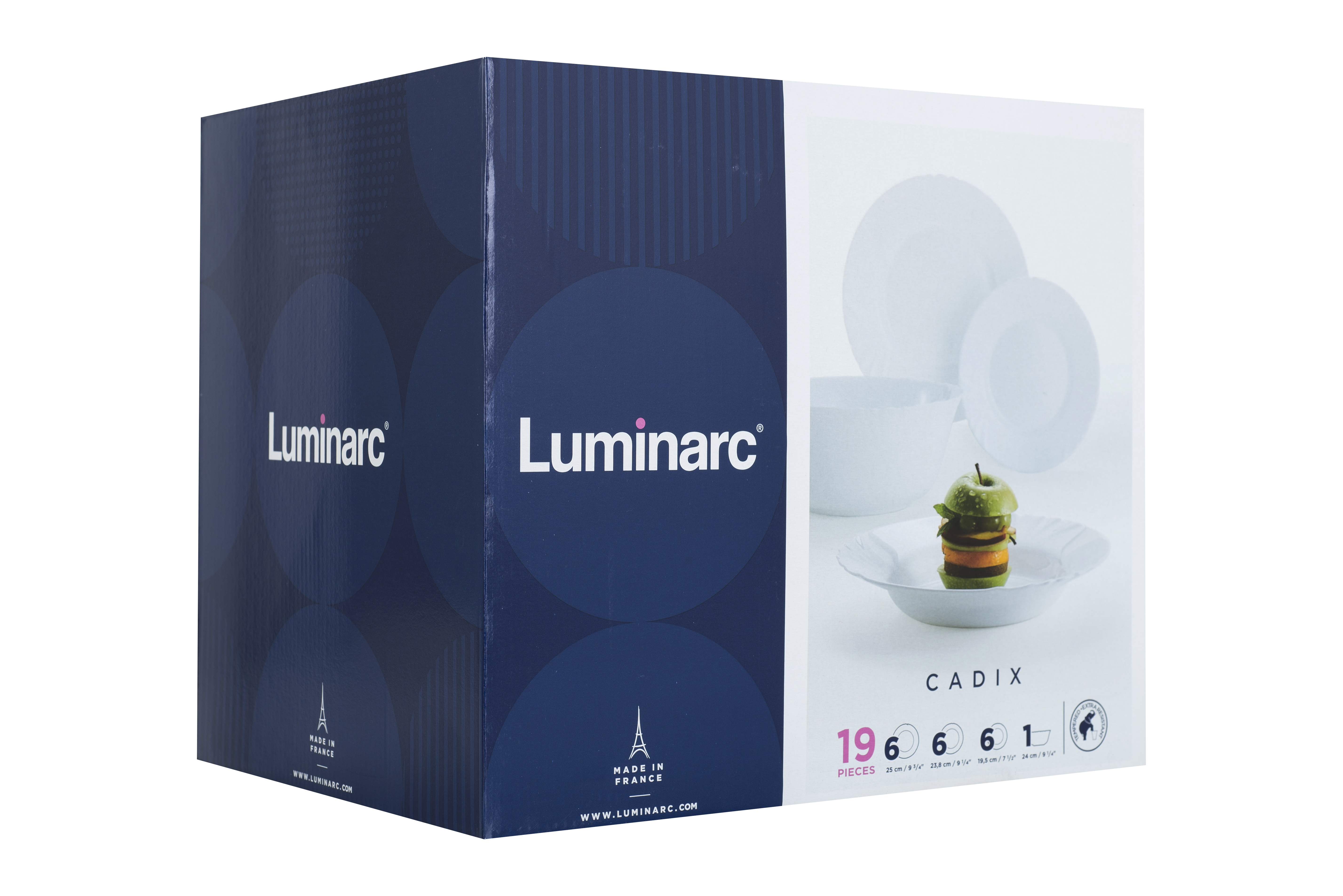 Сервіз столовий LUMINARC CADIX, 19 предметів