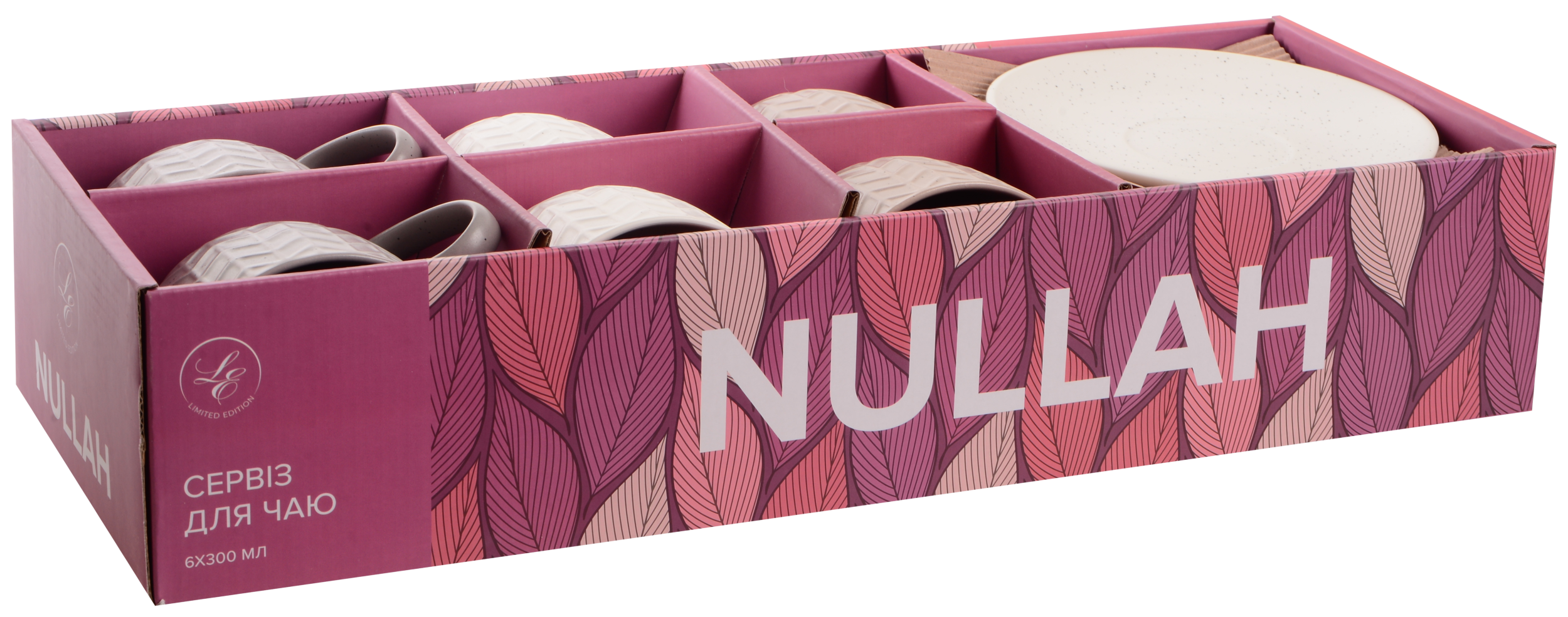 Сервіз чайний Limited Edition Nullah, 12 предметів