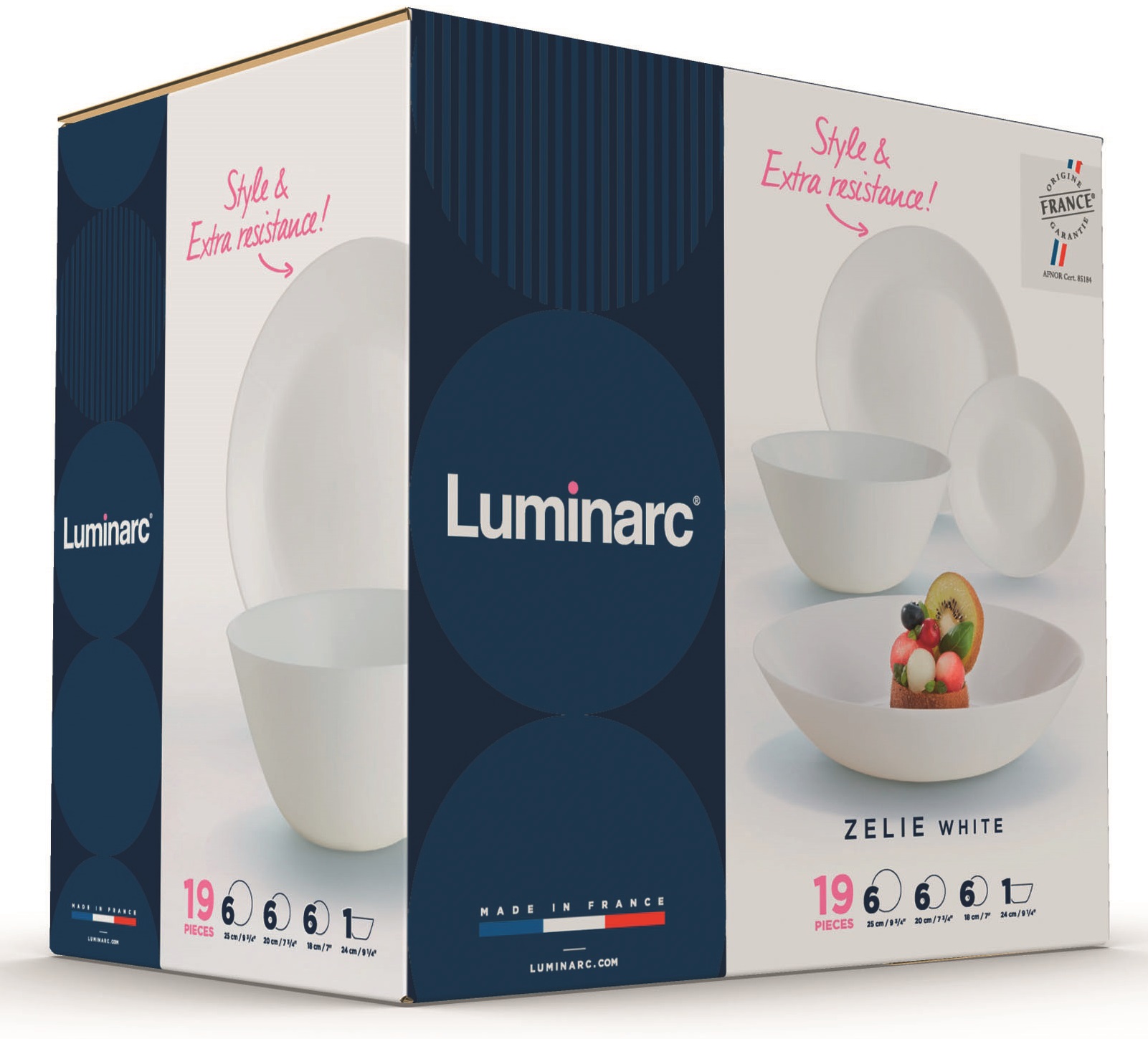 Сервіз Luminarc Zelie, 19 предметів