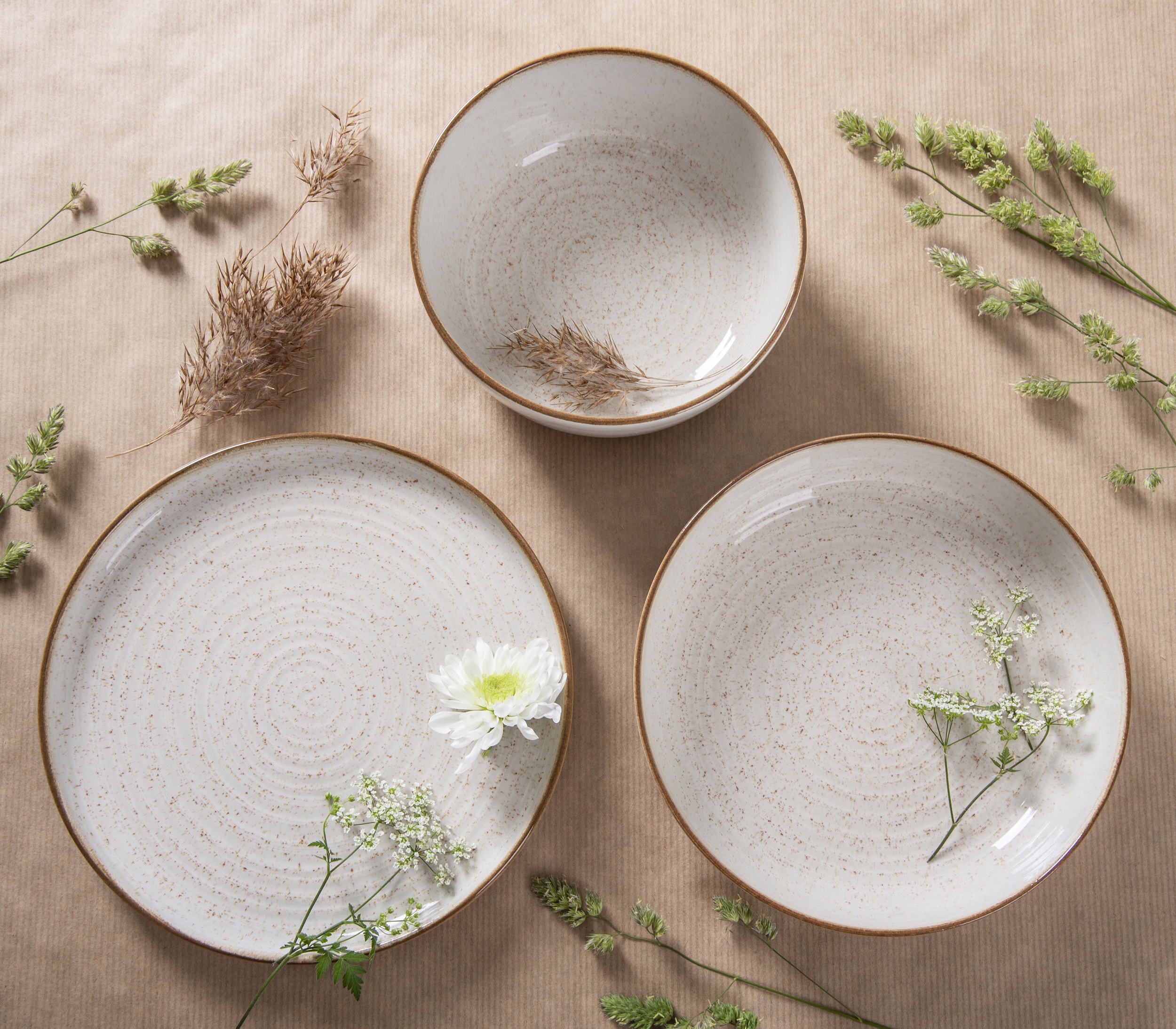 Тарілка супова Ipec Nordic Sand