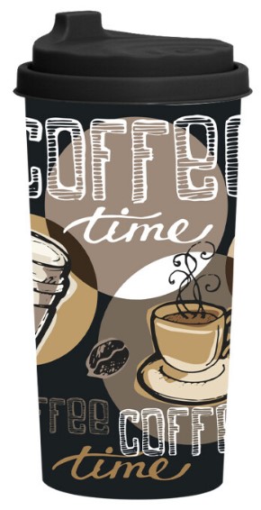 Чашка Herevin Cup-Coffee Time 0.47 л (161920-020)