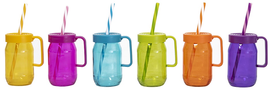 Чашка Herevin Decorated Mug-Mix-Double Colour Straw-SCT 370 мл (111761-300)