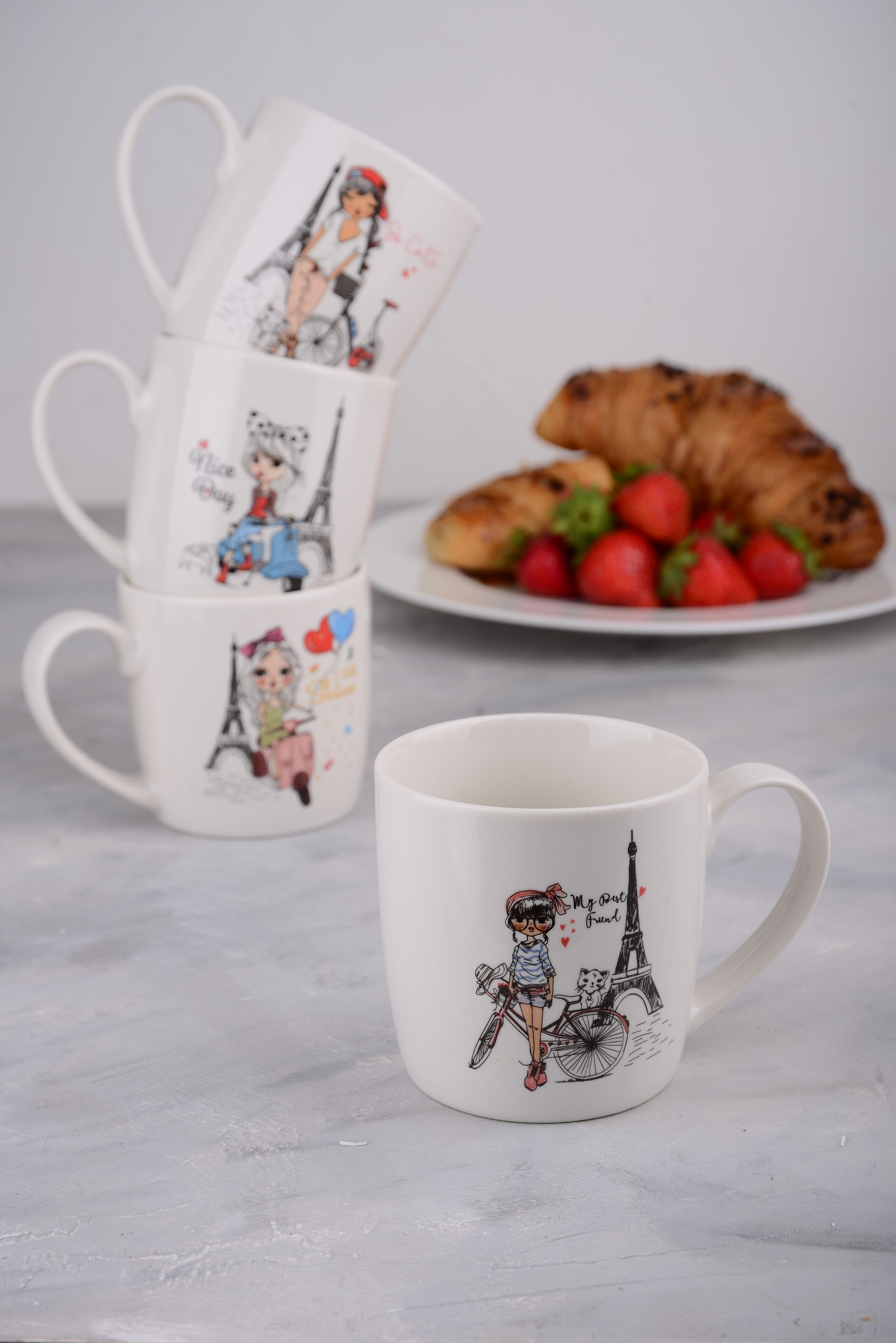 Чашка Limited Edition Miss Paris D