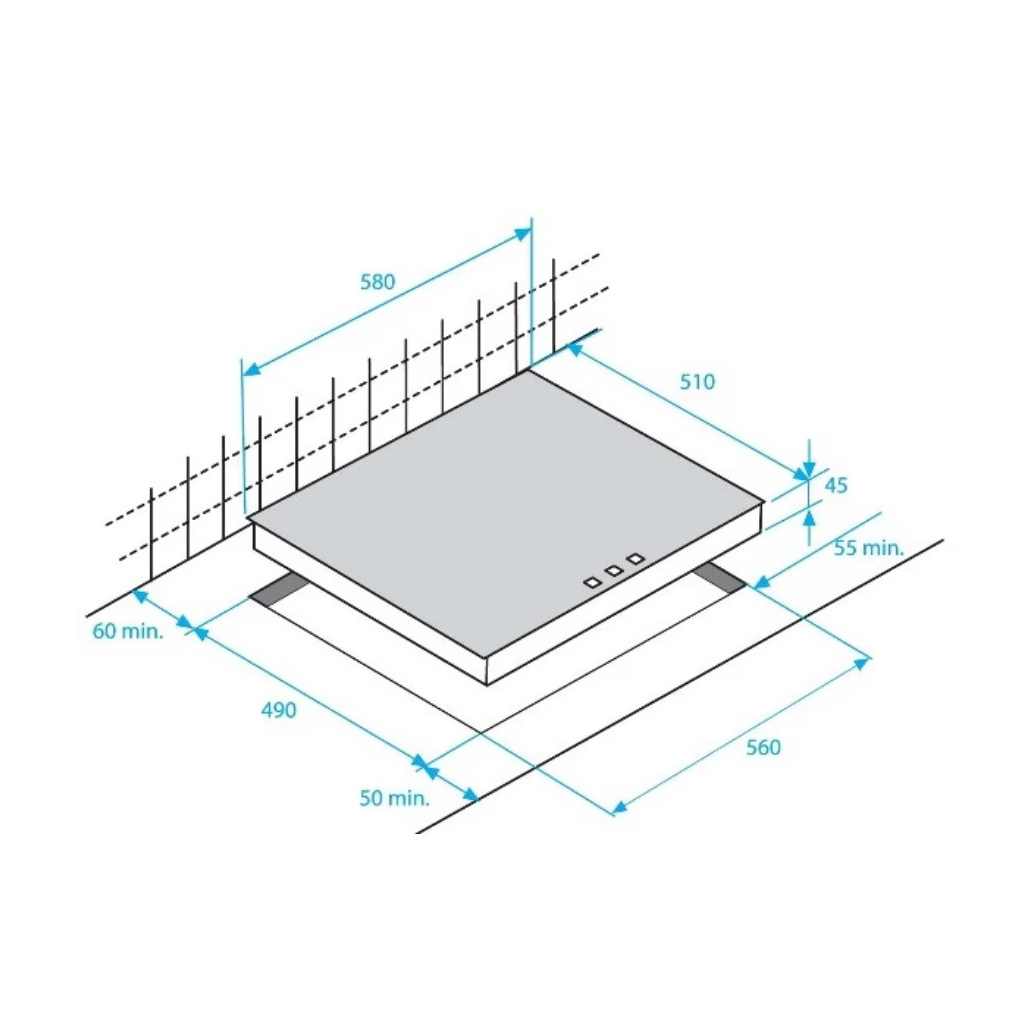 Варочна поверхня Beko HIC 64403 T (HIC64403T)