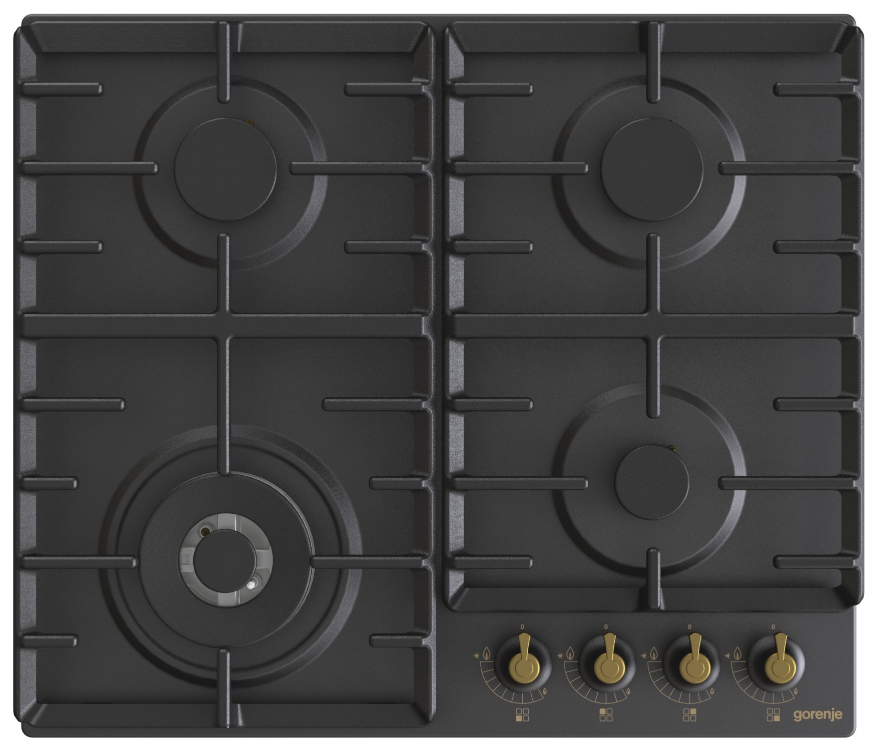 Газова варильна поверхня Gorenje GW 642 CLB (BG6AB-G0B)