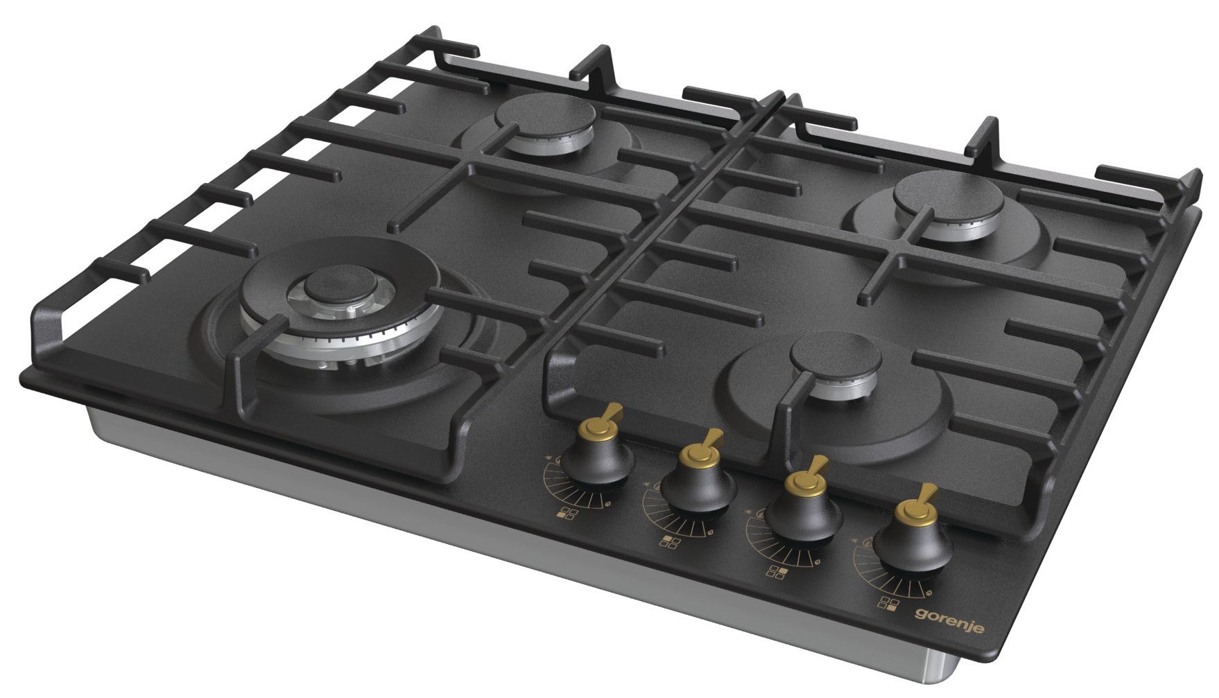 Газова варильна поверхня Gorenje GW 642 CLB (BG6AB-G0B)