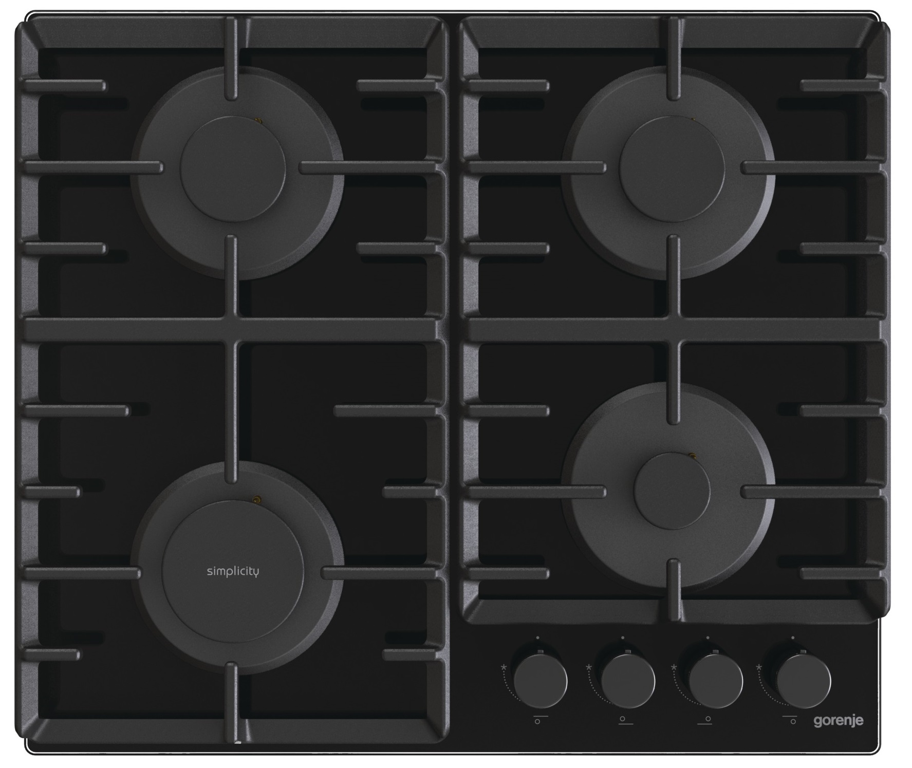 Газова варильна поверхня Gorenje GT 642 SYB (BG6BA-G0B)