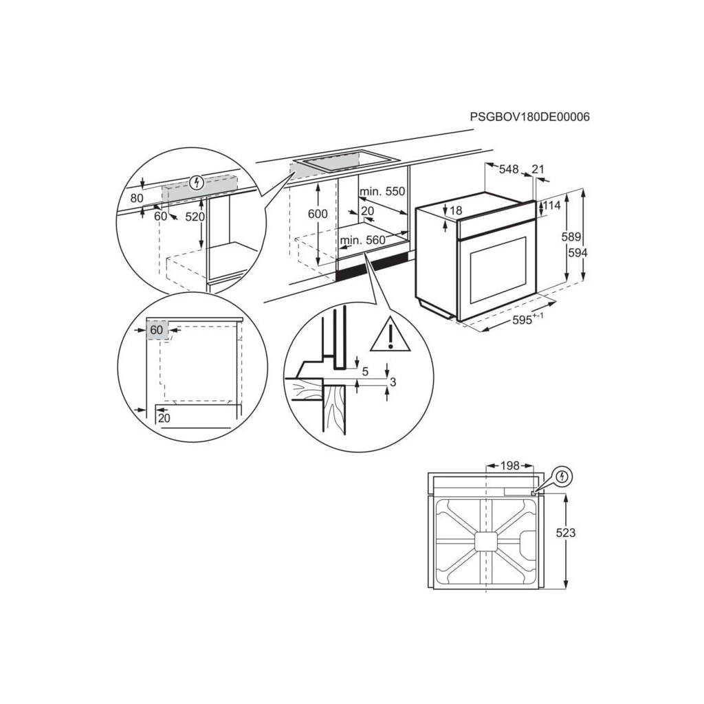 Духова шафа Electrolux EOC5E70X