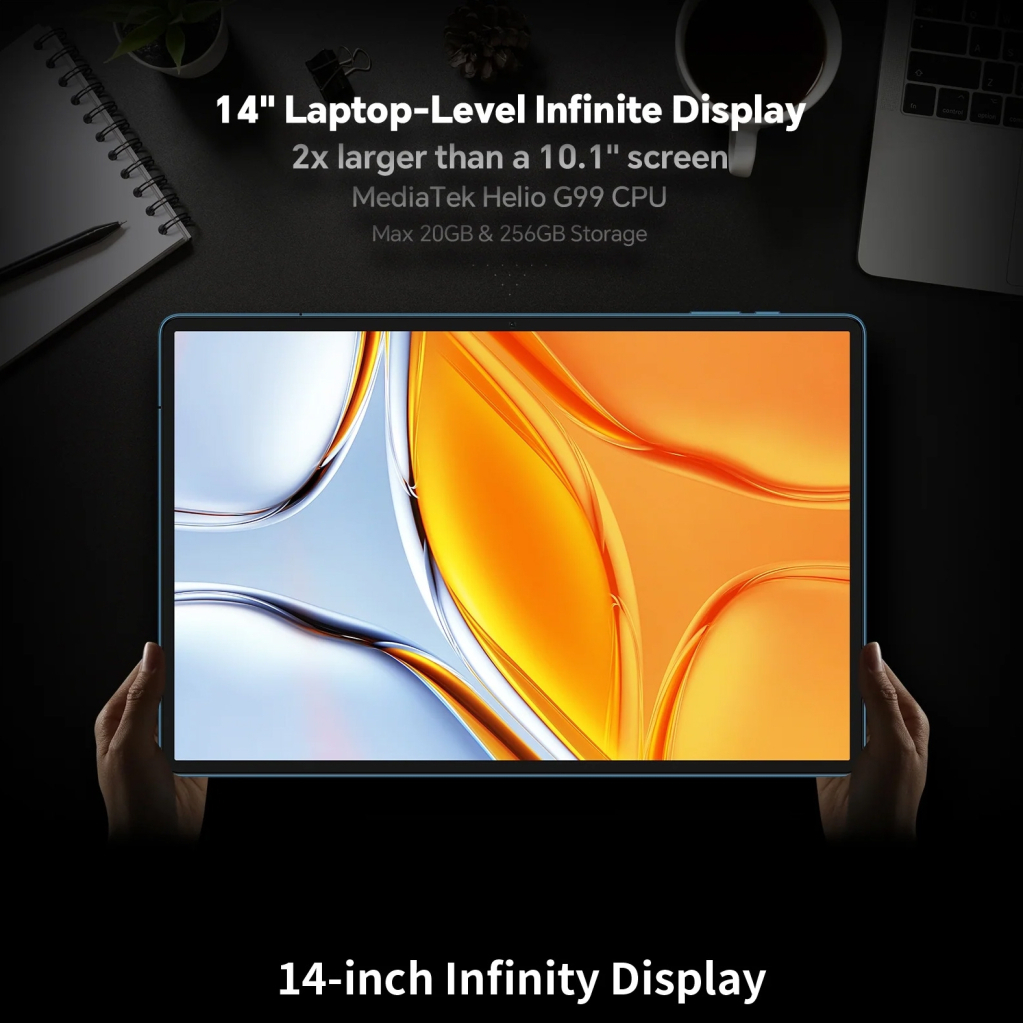 Планшет Teclast T70 14" 8/256GB LTE blue (6940709687208)