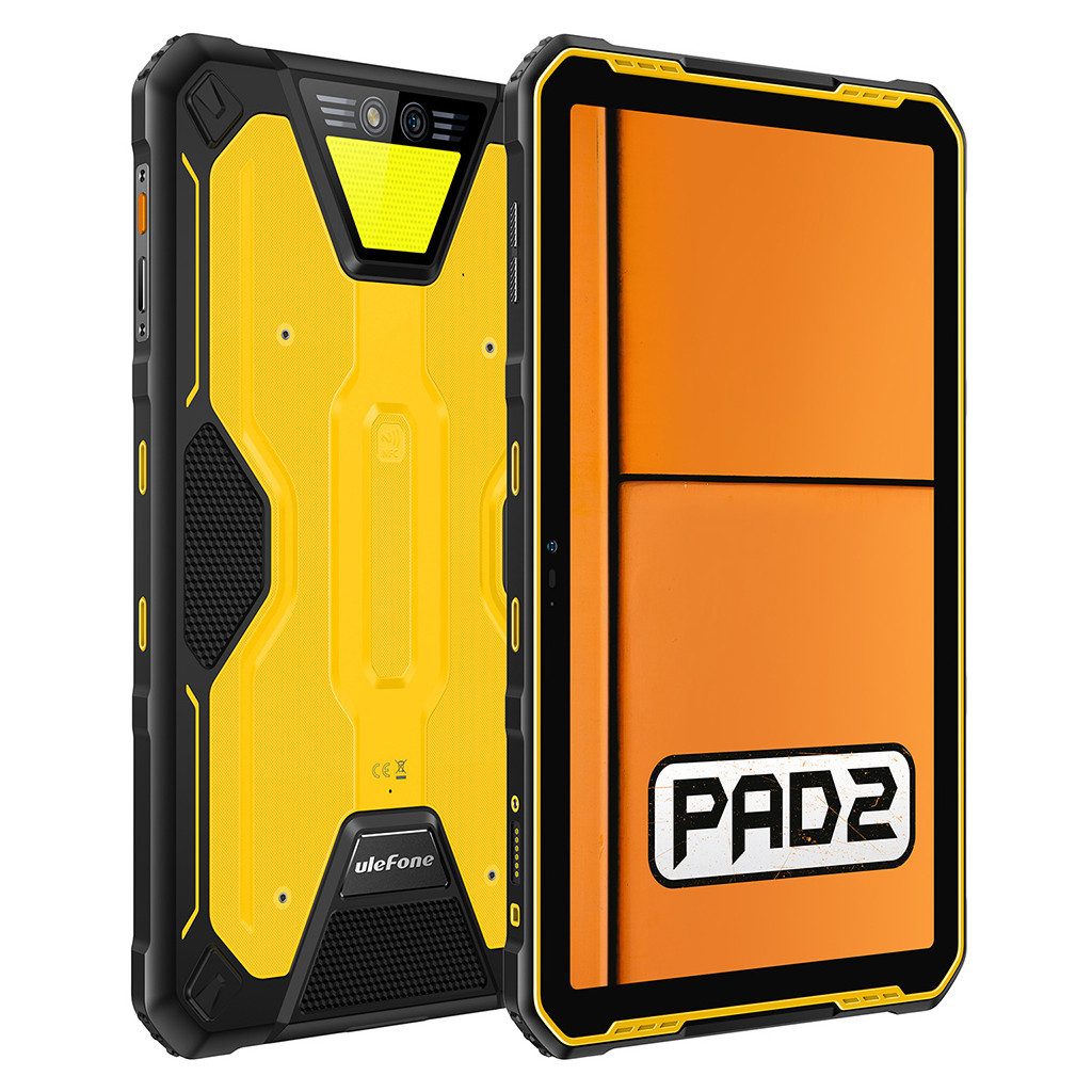 Планшет Ulefone Armor Pad 2 11" 8/256GB 4G Black-Yellow (6937748735717)