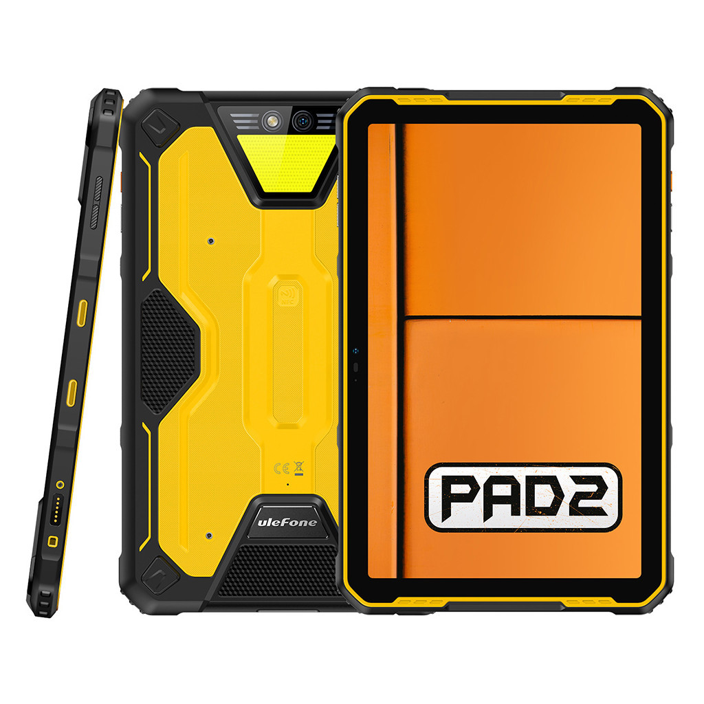 Планшет Ulefone Armor Pad 2 11" 8/256GB 4G Black-Yellow (6937748735717)