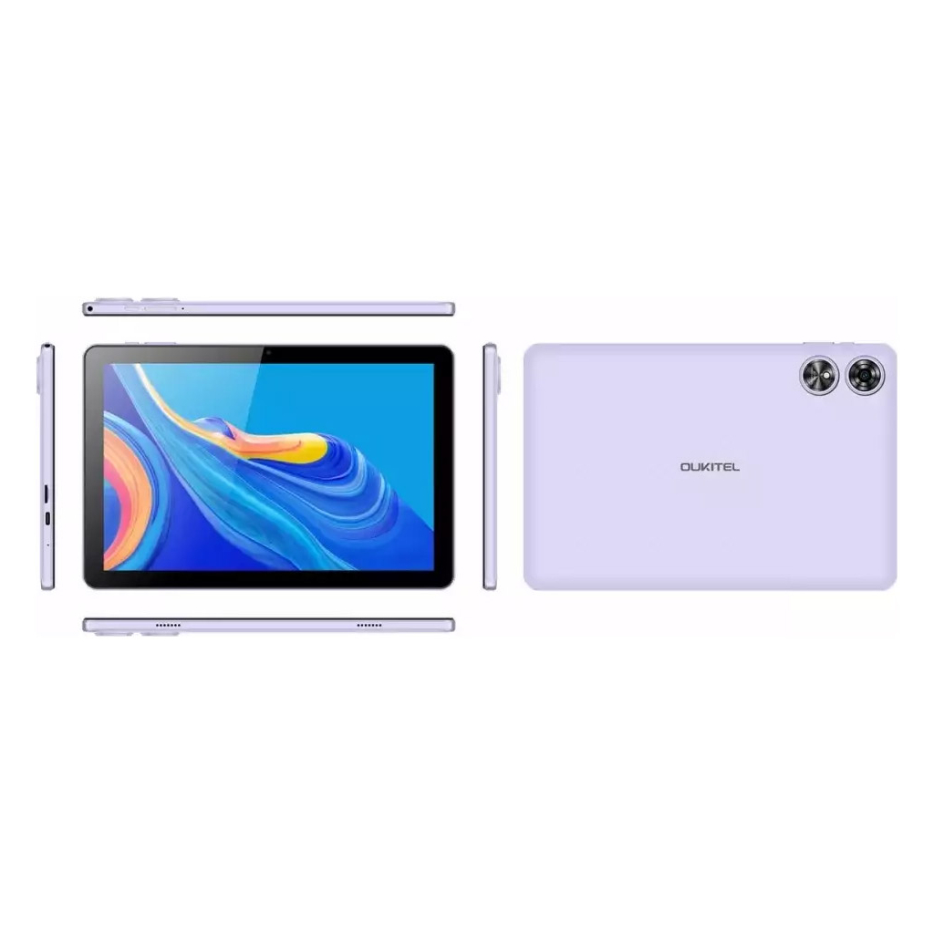 Планшет OUKITEL OT6 10" 4/64GB / Wi-Fi / Purple, Чохол+Стілус (6931940745284)