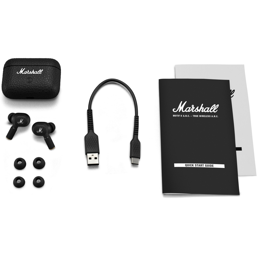 Навушники Marshall Motif II ANC Black (1006450)