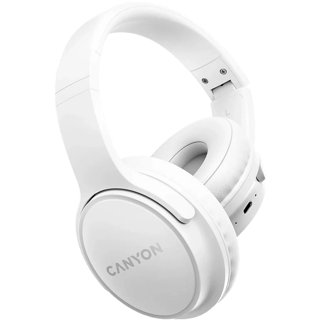 Навушники Canyon OnRiff 4 Bluetooth White (CNS-CBTHS4W)