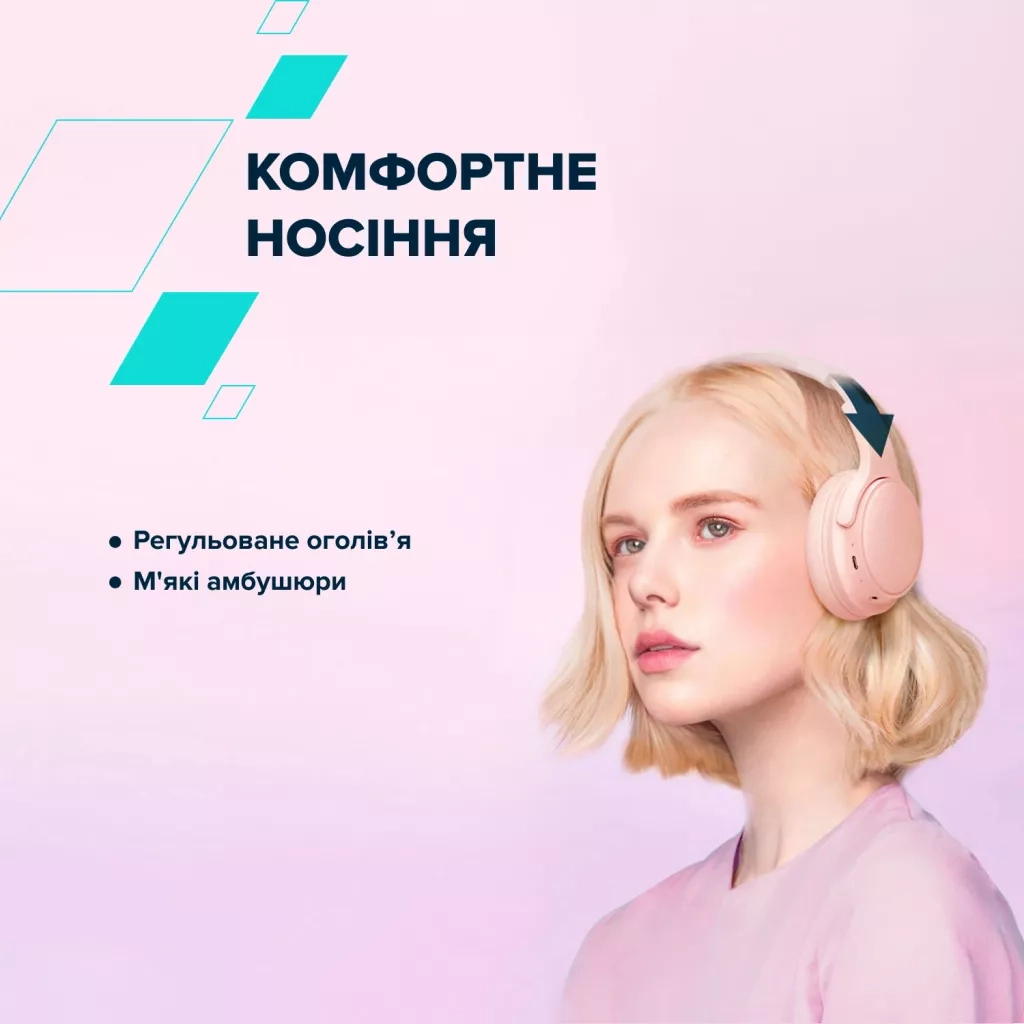 Навушники Canyon OnRiff 4 Bluetooth Pink (CNS-CBTHS4P)