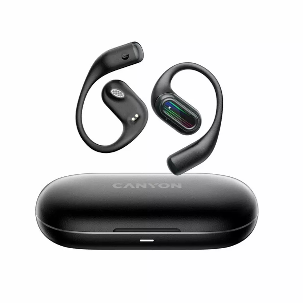 Навушники Canyon OnFlow 12 OWS ENC Black (CNS-TWS12BK)