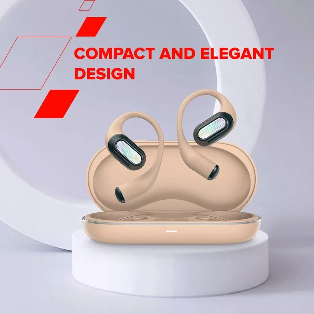 Навушники Canyon OnFlow 12 OWS ENC Beige (CNS-TWS12BE)