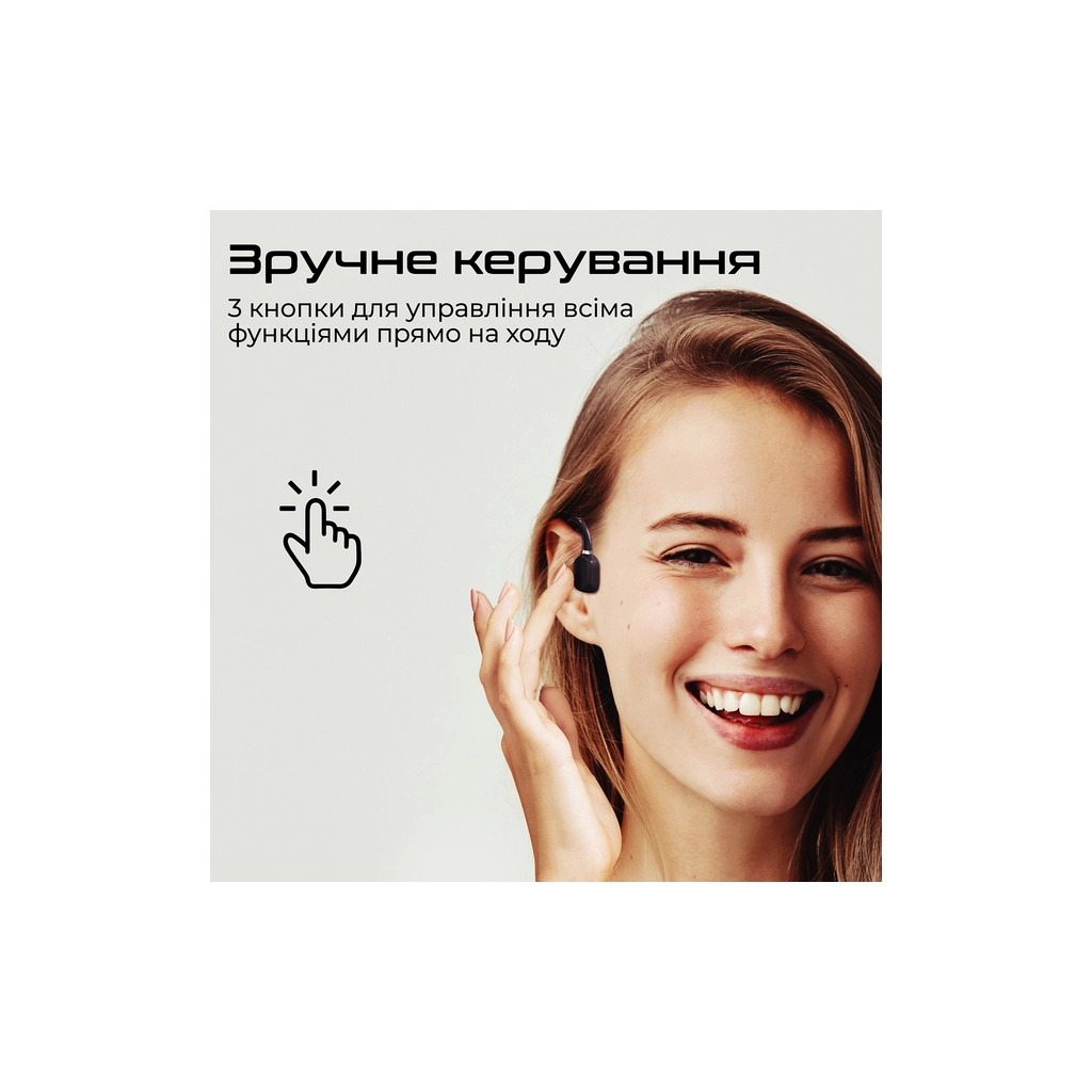 Навушники Promate Ripple Black (ripple.black)