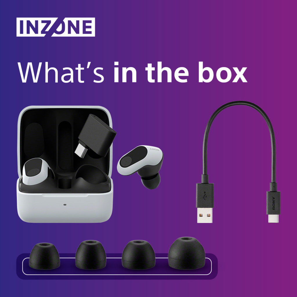 Навушники Sony INZONE Buds White (WFG700NW.CE7)