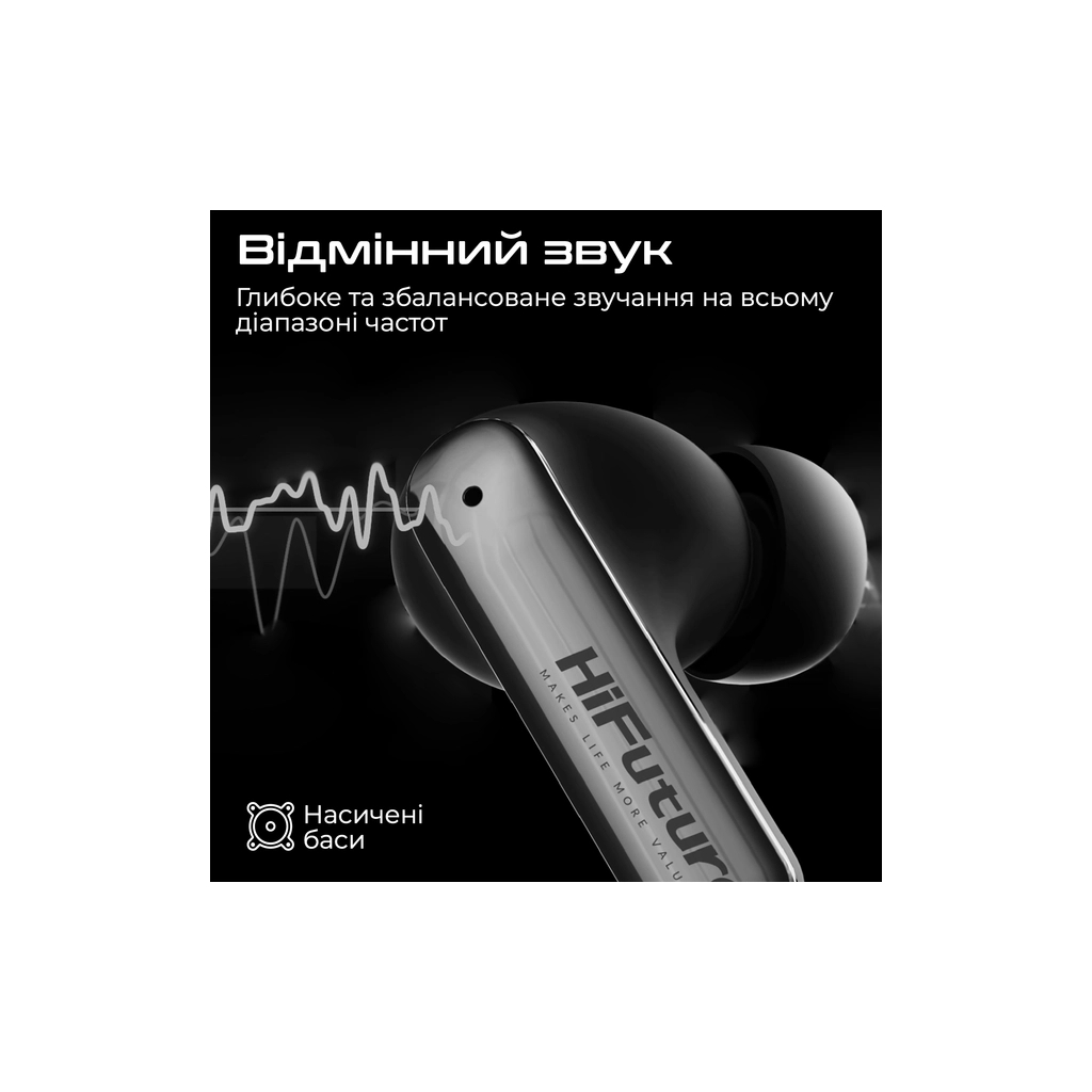 Навушники HiFuture SonicAir Black (sonicair.black)