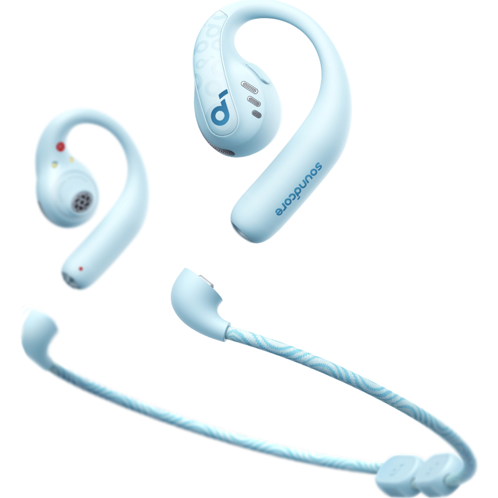 Навушники Anker SoundCore AeroFit Pro Blue (A3871G61)