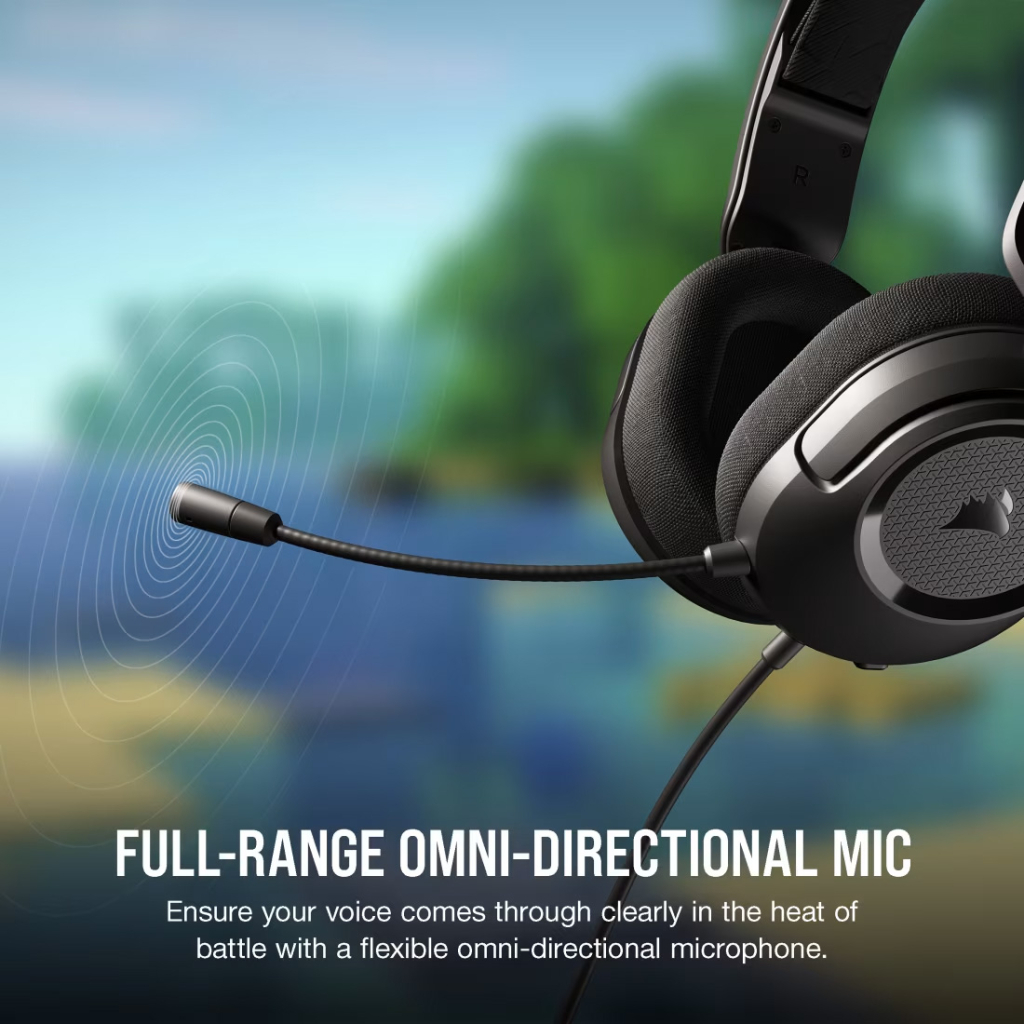 Навушники Corsair HS35 Surround v2 Multiplatform Gaming Carbon (CA-9011386-EU)