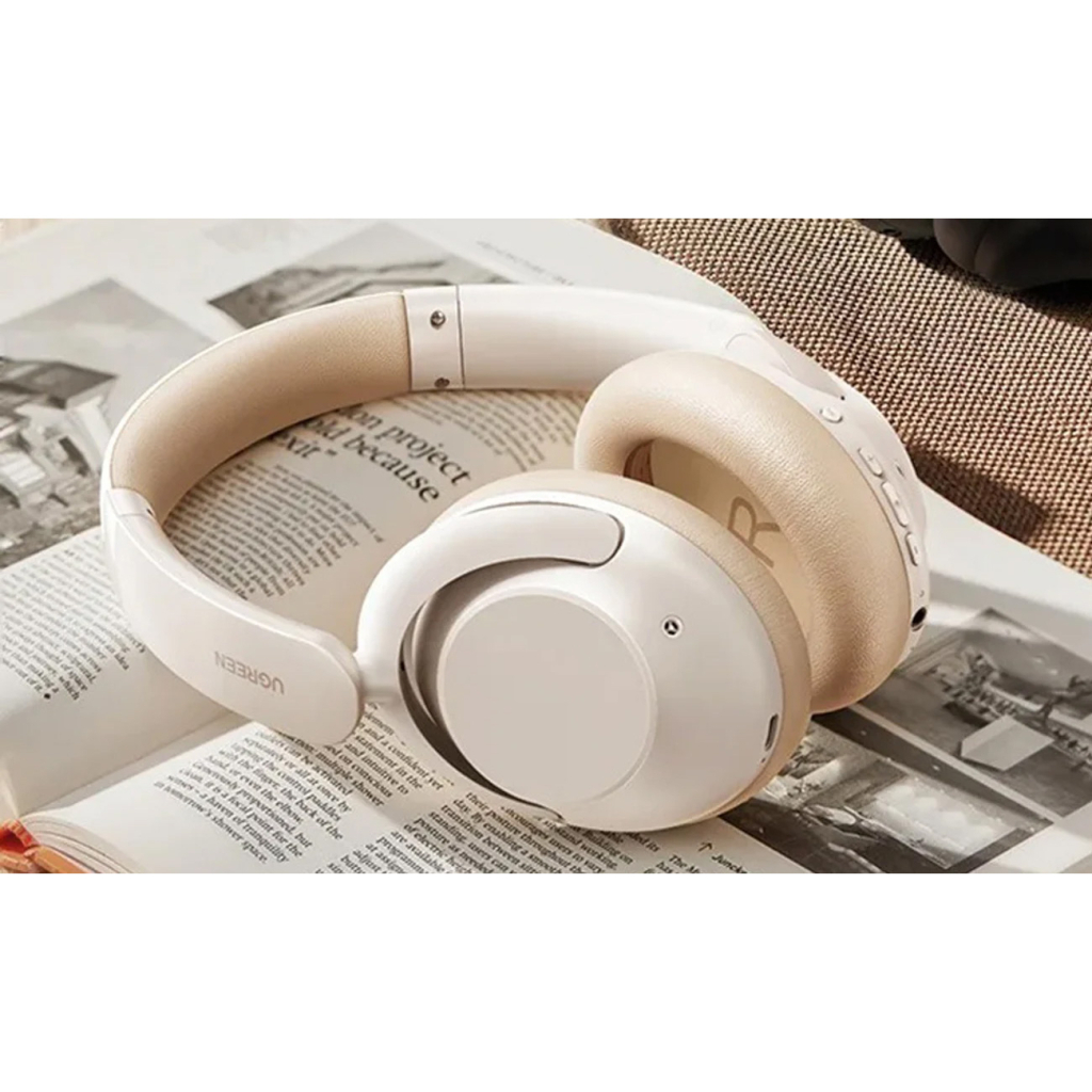 Навушники Ugreen HP202 HiTune Max5 Hybrid ANC White (15809)