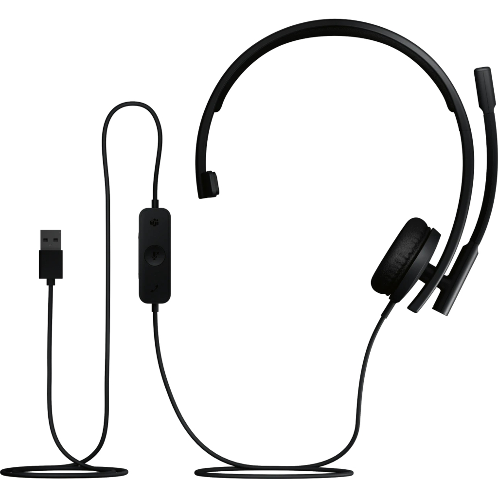 Навушники Logitech H570e Corded for Business Mono Teams USB-A Black (981-001426)