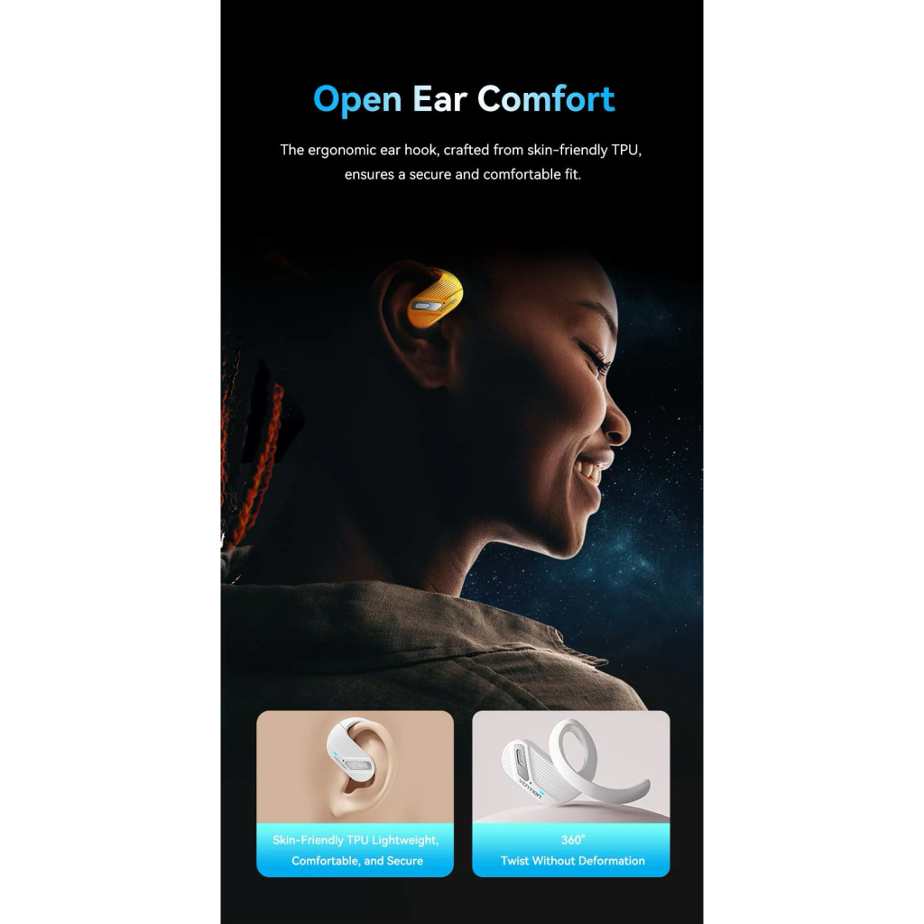 Навушники Vention OpenBeat O12 Orange (NBUO0)