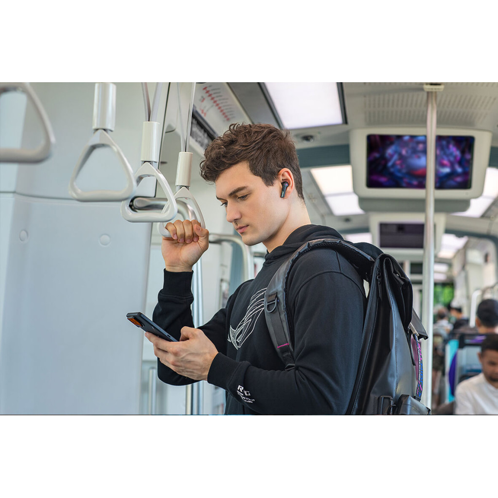 Навушники ASUS ROG Cetra True Wireless SpeedNova Black (90YH03Y0-BTUA00)