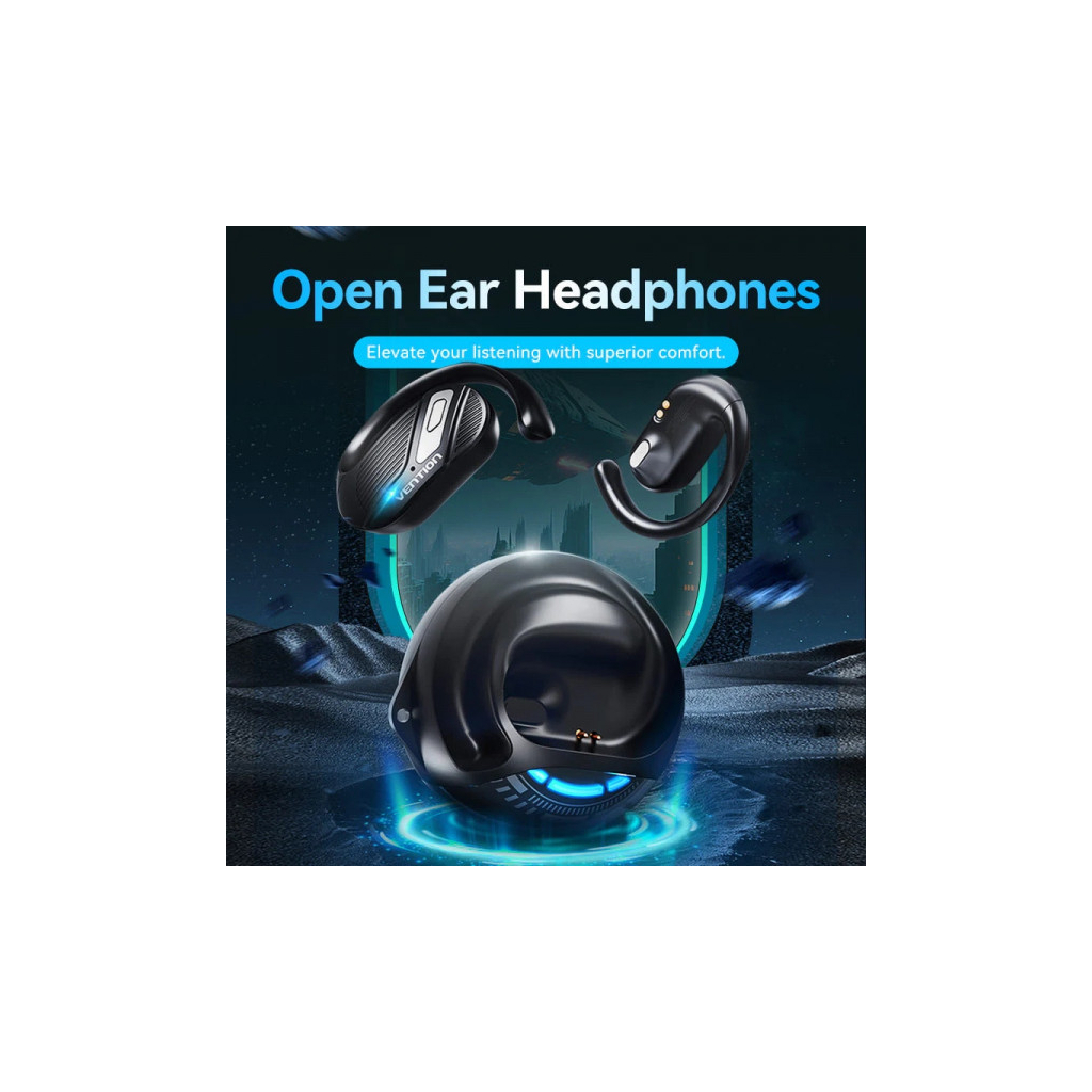 Навушники Vention OpenBeat O12 Black (NBUB0)