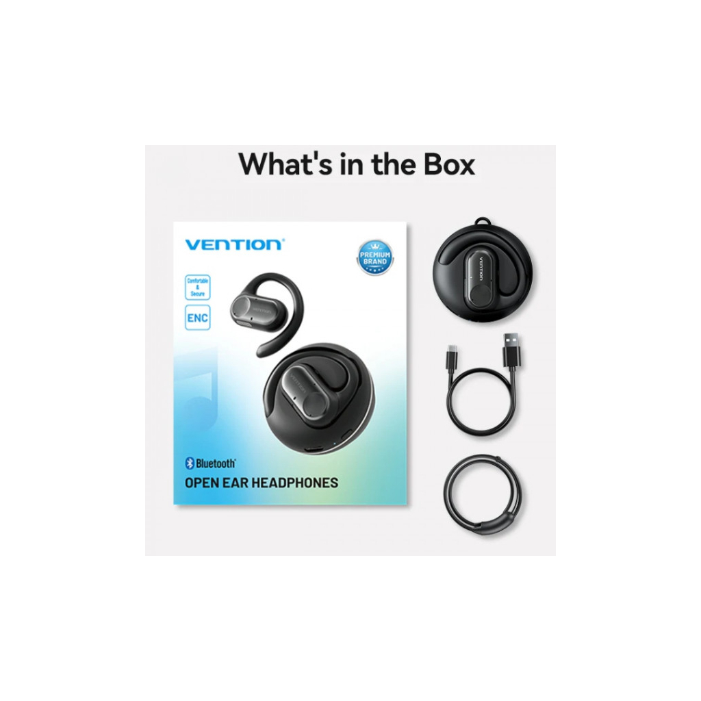 Навушники Vention OpenBeat O11 Black (NBPB0)