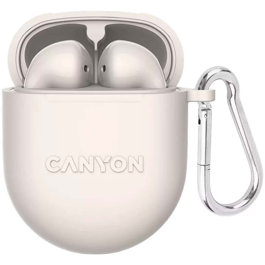 Навушники Canyon TWS-6 Beige (CNS-TWS6BE)