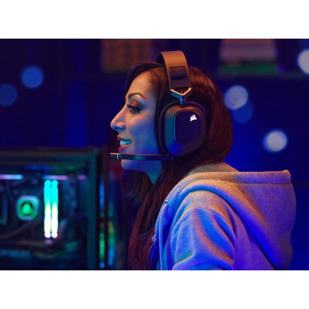 Навушники Corsair HS80 RGB Wireless Carbon (CA-9011235-EU)
