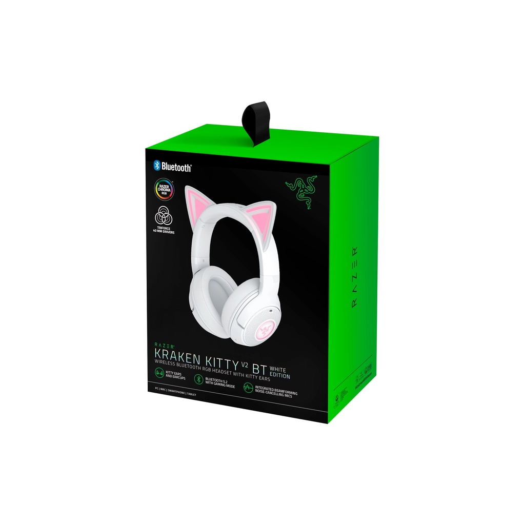 Навушники Razer Kraken Kitty V2 Bluetooth White (RZ04-04860600-R3M1)