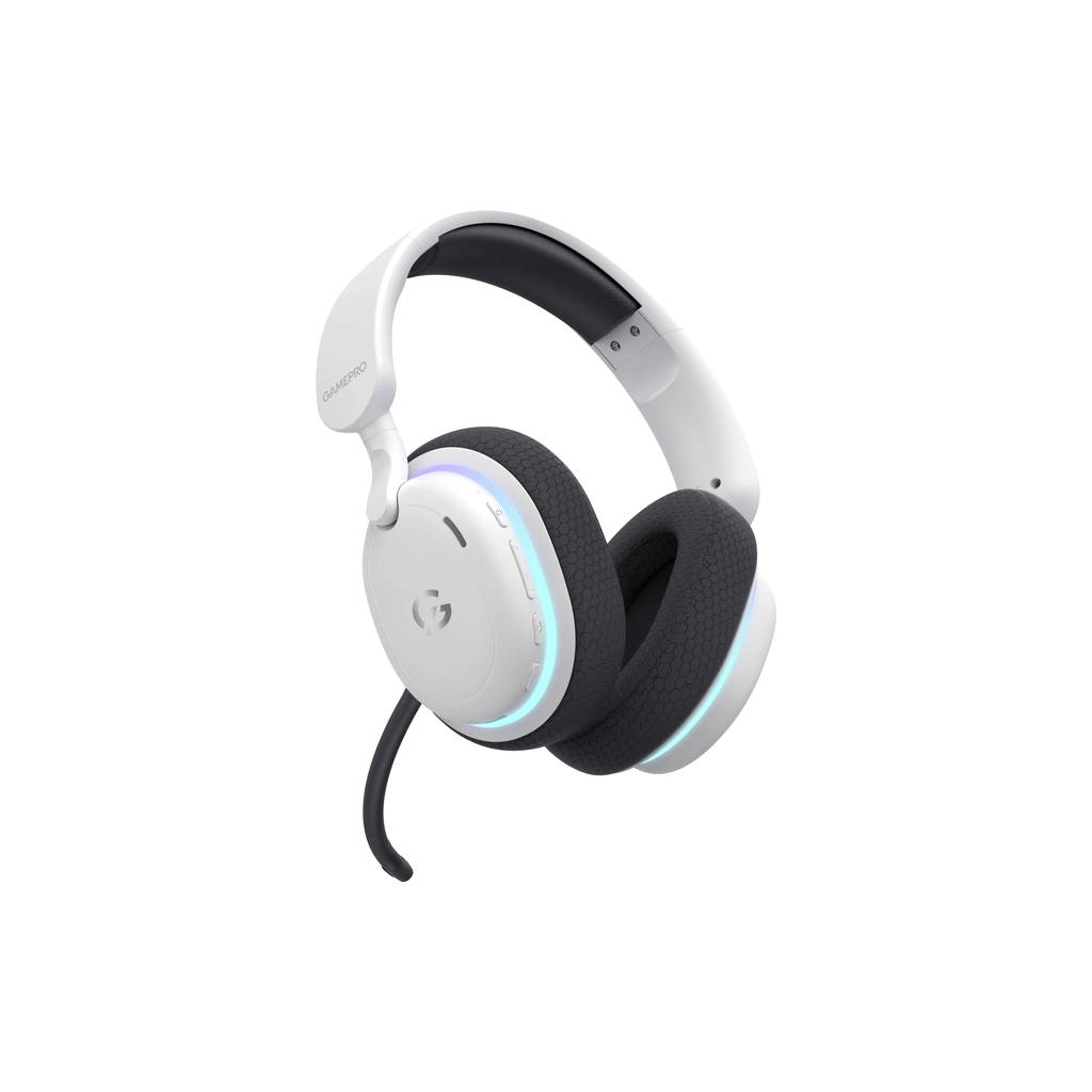 Навушники GamePro Asgard Bragi 7.1 RGB Tri-Mod White (HSW250W)