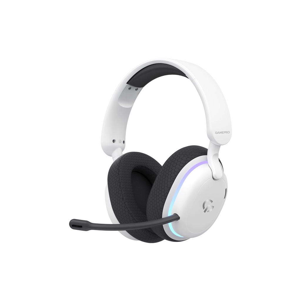 Навушники GamePro Asgard Bragi 7.1 RGB Tri-Mod White (HSW250W)
