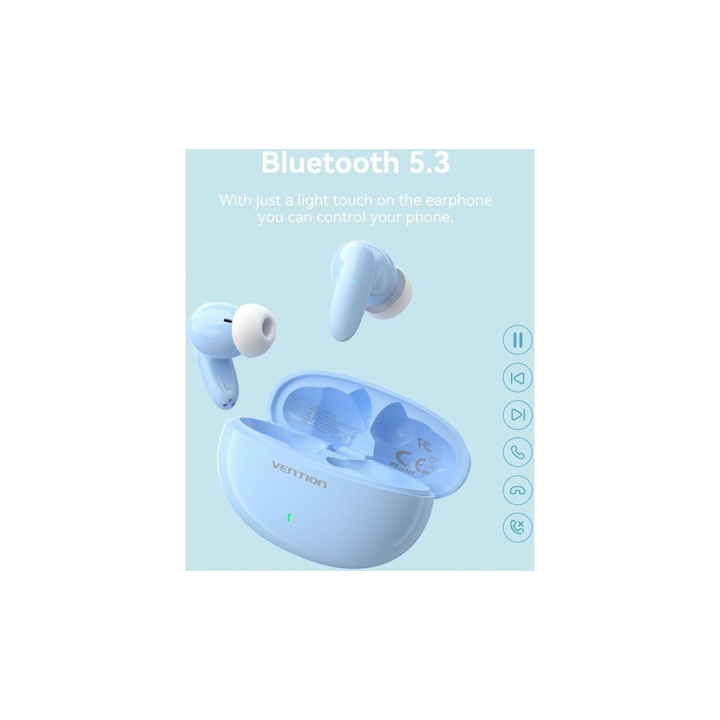 Навушники Vention Elf Earbuds E01 Blue (NBFS0)