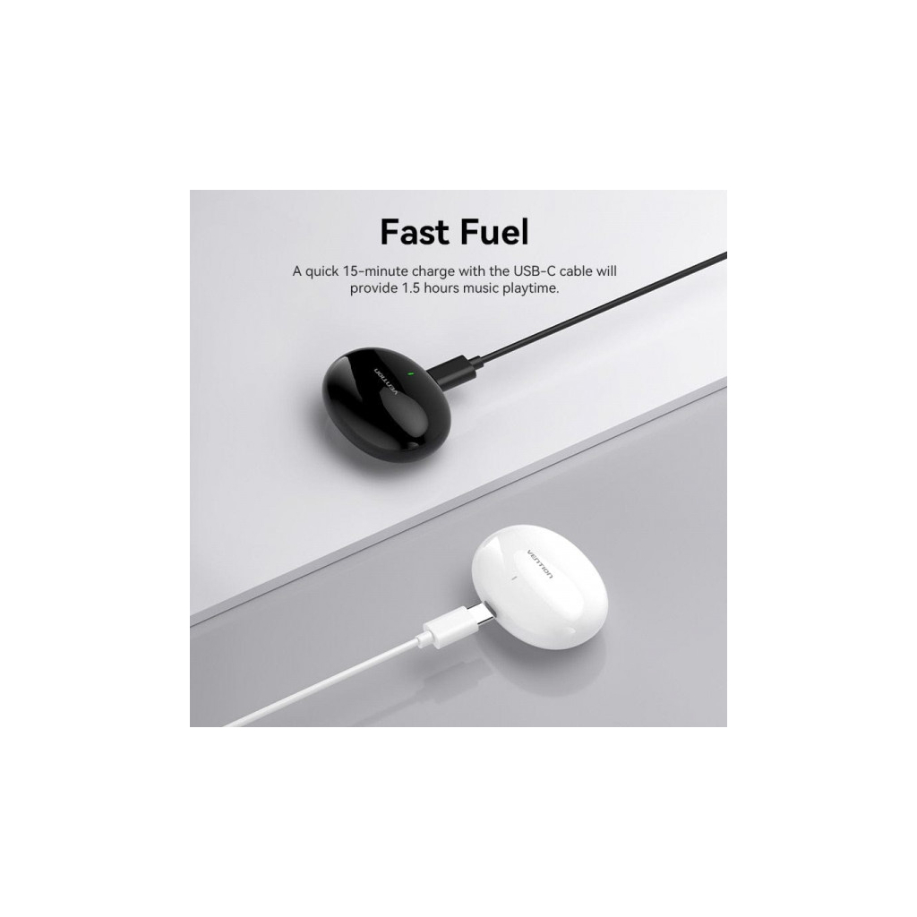 Навушники Vention Elf Earbuds E01 Black (NBFB0)
