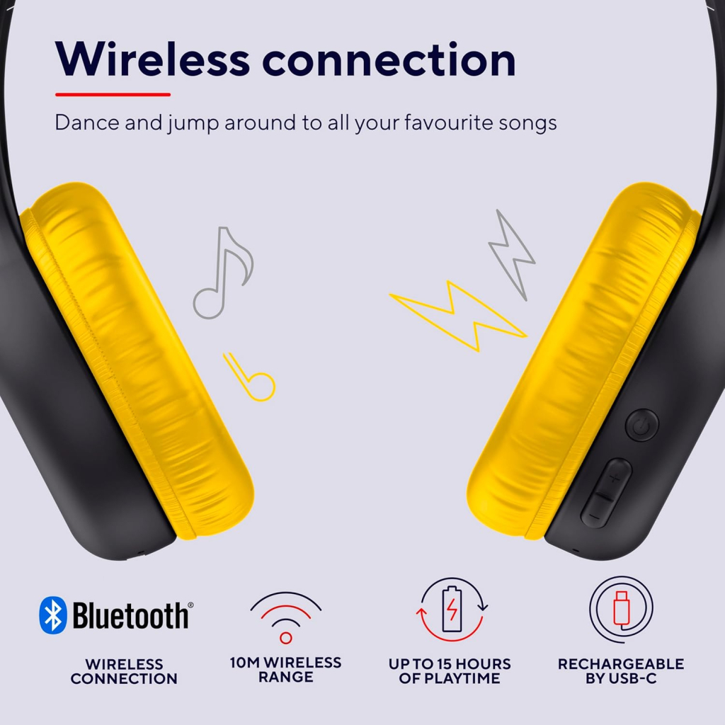Навушники Trust Nouna Kids Wireless Black (25405)