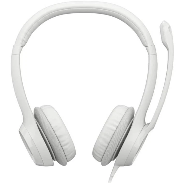 Гарнітура Logitech USB H390 (981-001286) White 